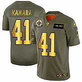 Nike Saints 41 Alvin Kamara 2019 Olive Gold Salute To Service Limited Jersey Dyin,baseball caps,new era cap wholesale,wholesale hats